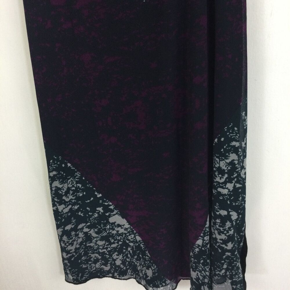 CAbi 559 Heart of Cabi Love Tank Tunic Racerback Tank Top Black/Purple S NWT - Picture 3 of 9